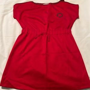 Ruby red Gucci dress. New without tag. Made in Italy
